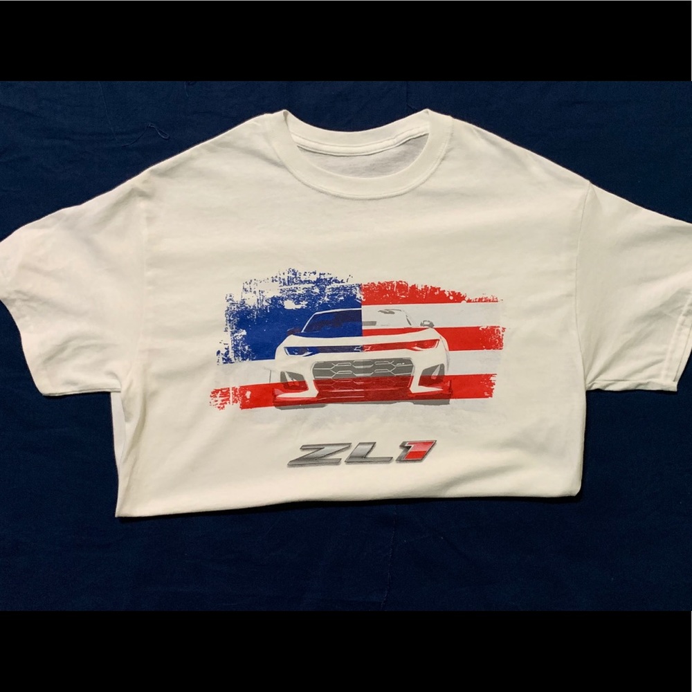 🚗 Camaro Shirt LT1 White 🚗